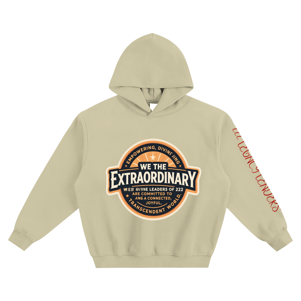 Fleeced Boxy Hoodie