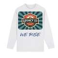 Crew Neck Drop Shoulder Long Sleeve Shirt