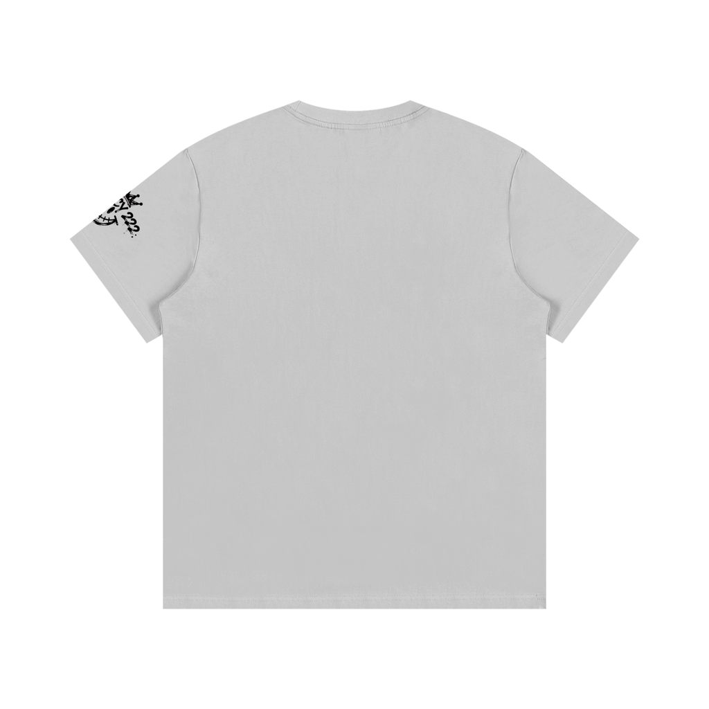 Crew Neck Drop Shoulder Long Sleeve Shirt