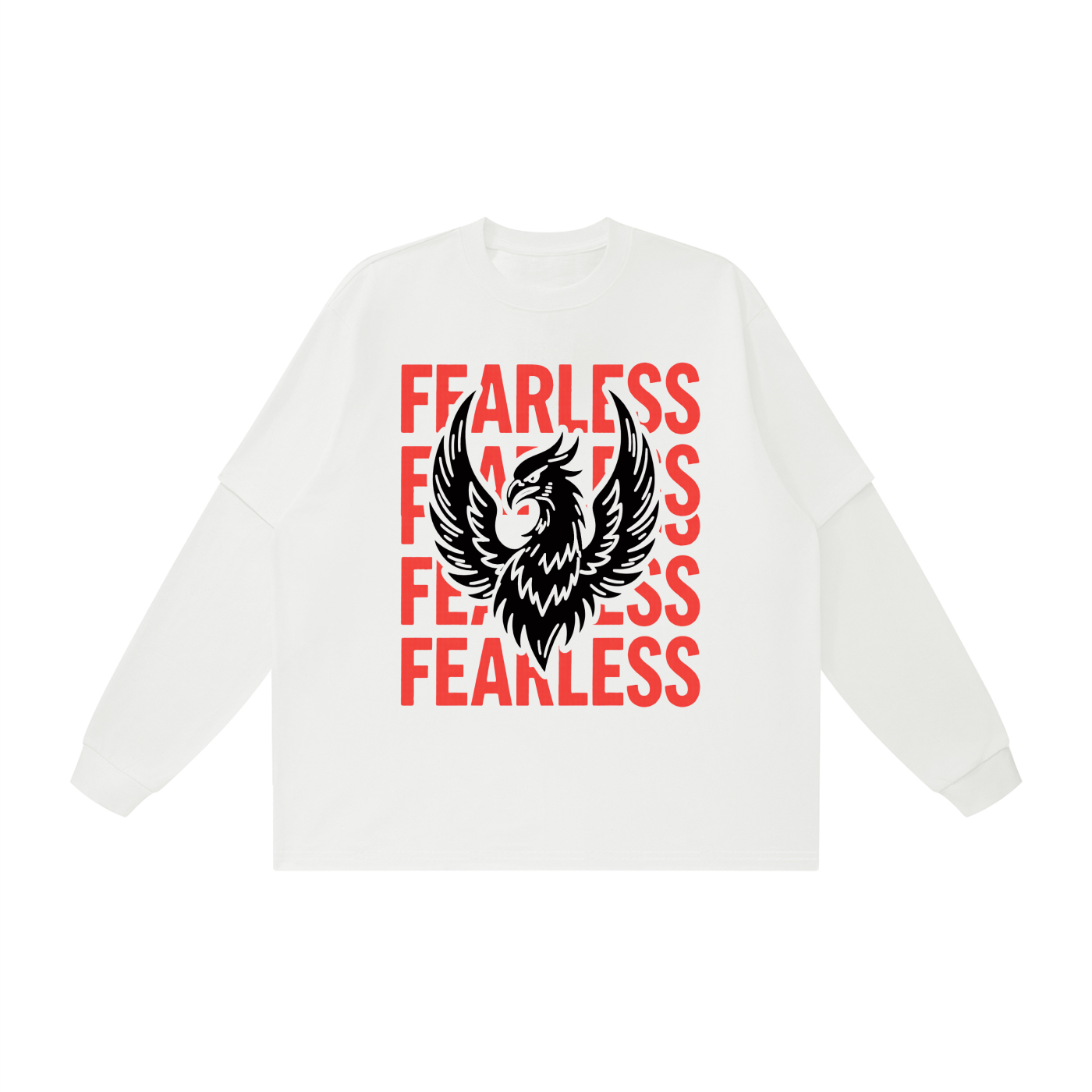 Unisex Layered Oversized T-Shirt