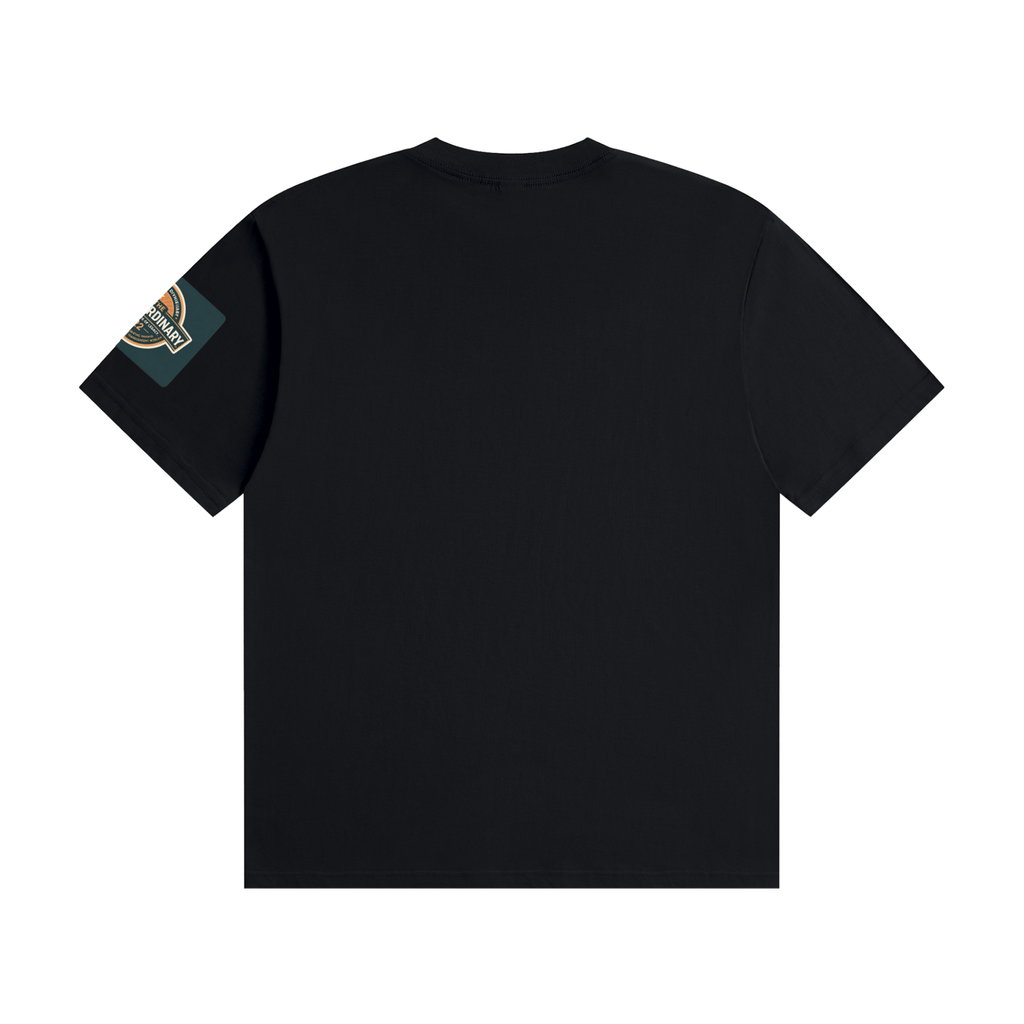 Crew Neck Drop Shoulder Long Sleeve Shirt