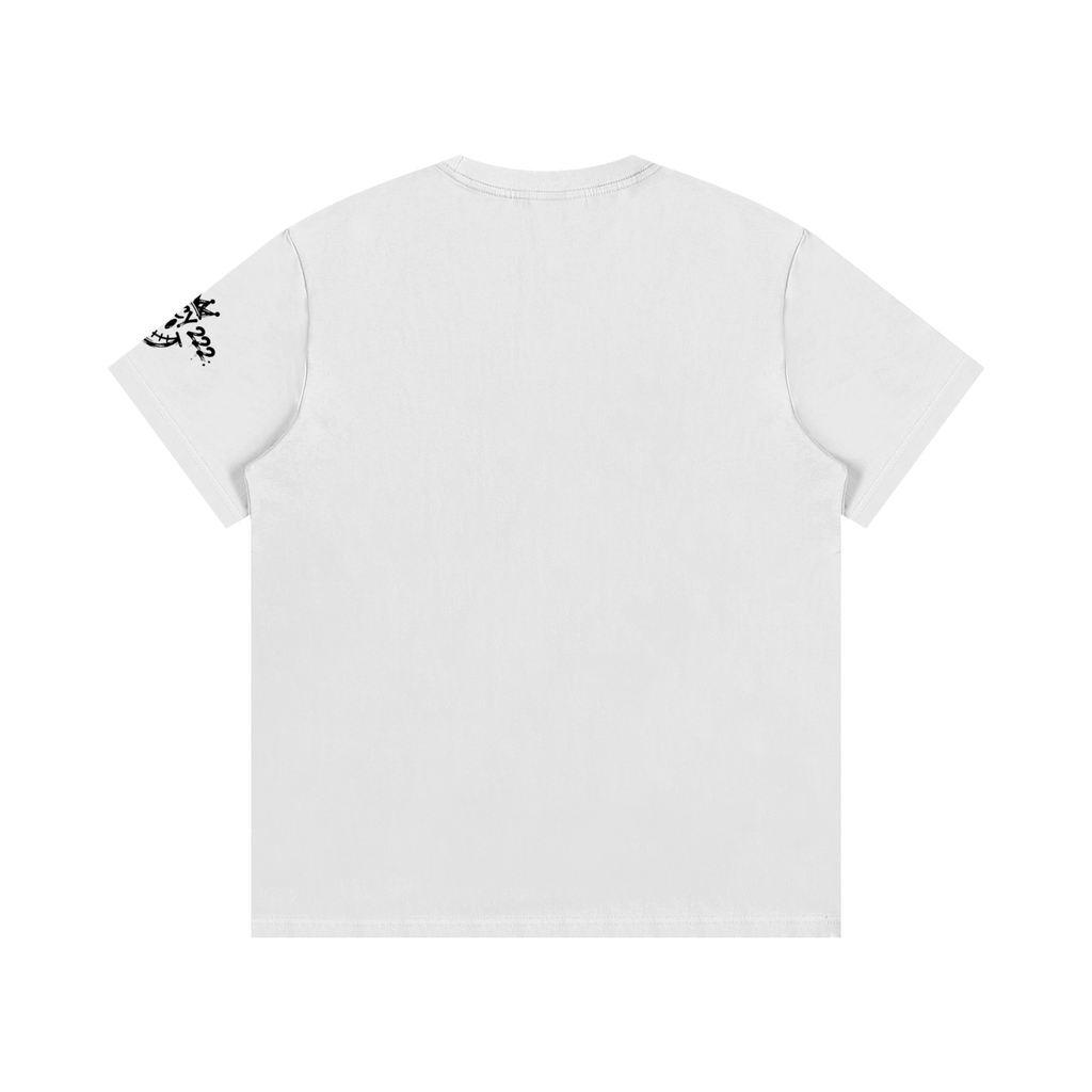 Crew Neck Drop Shoulder Long Sleeve Shirt
