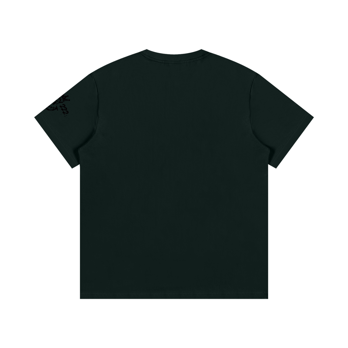 Crew Neck Drop Shoulder Long Sleeve Shirt
